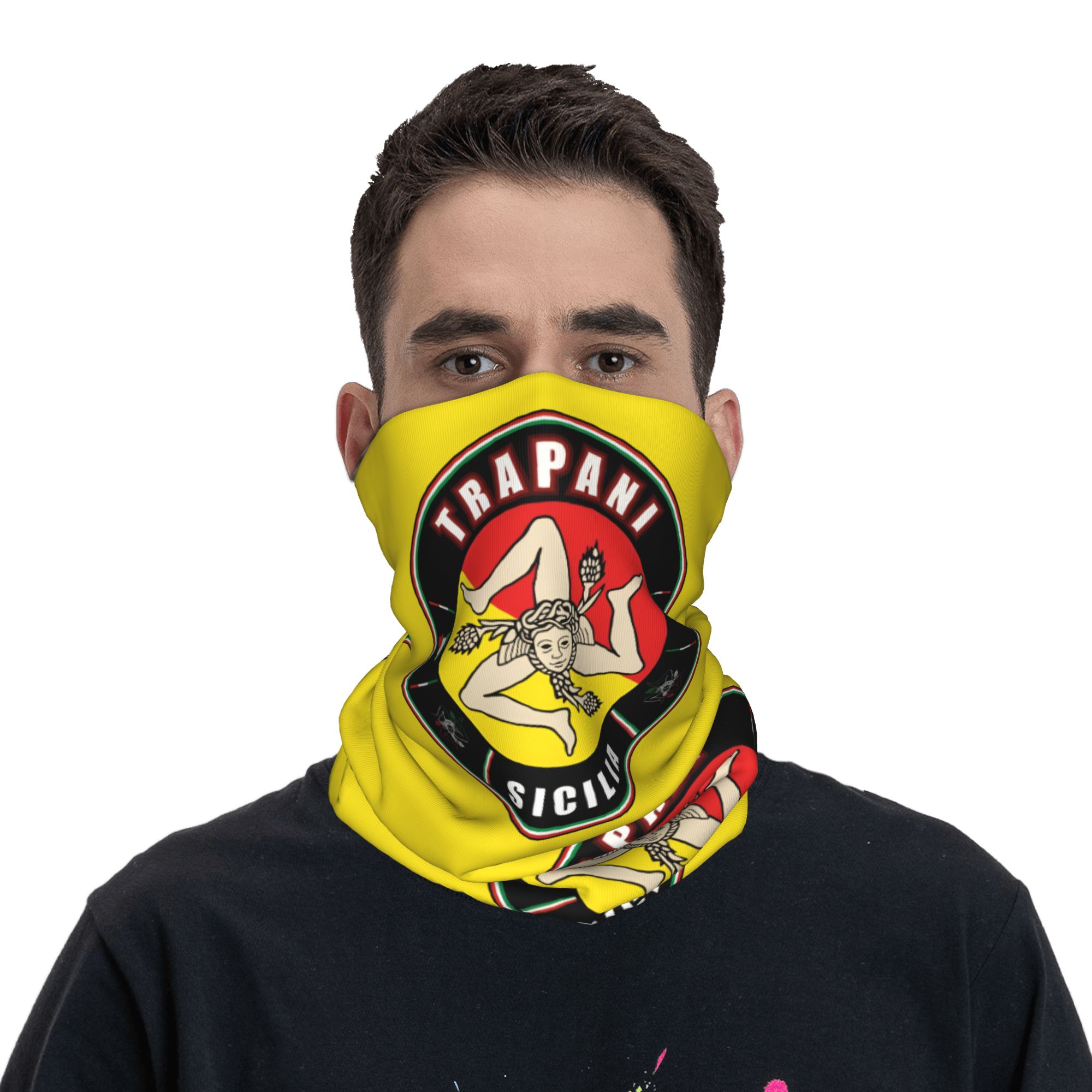 Men Accessories For Neck - Custom Italy Flag Neck Gaiter Women
