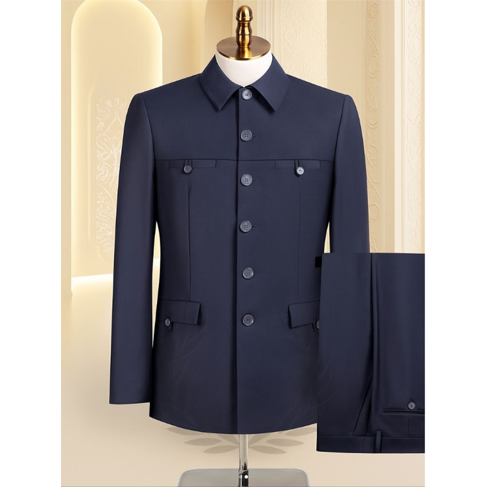 Men Formal Wear Pants - Men's Suit Set 2 Piece Formal
