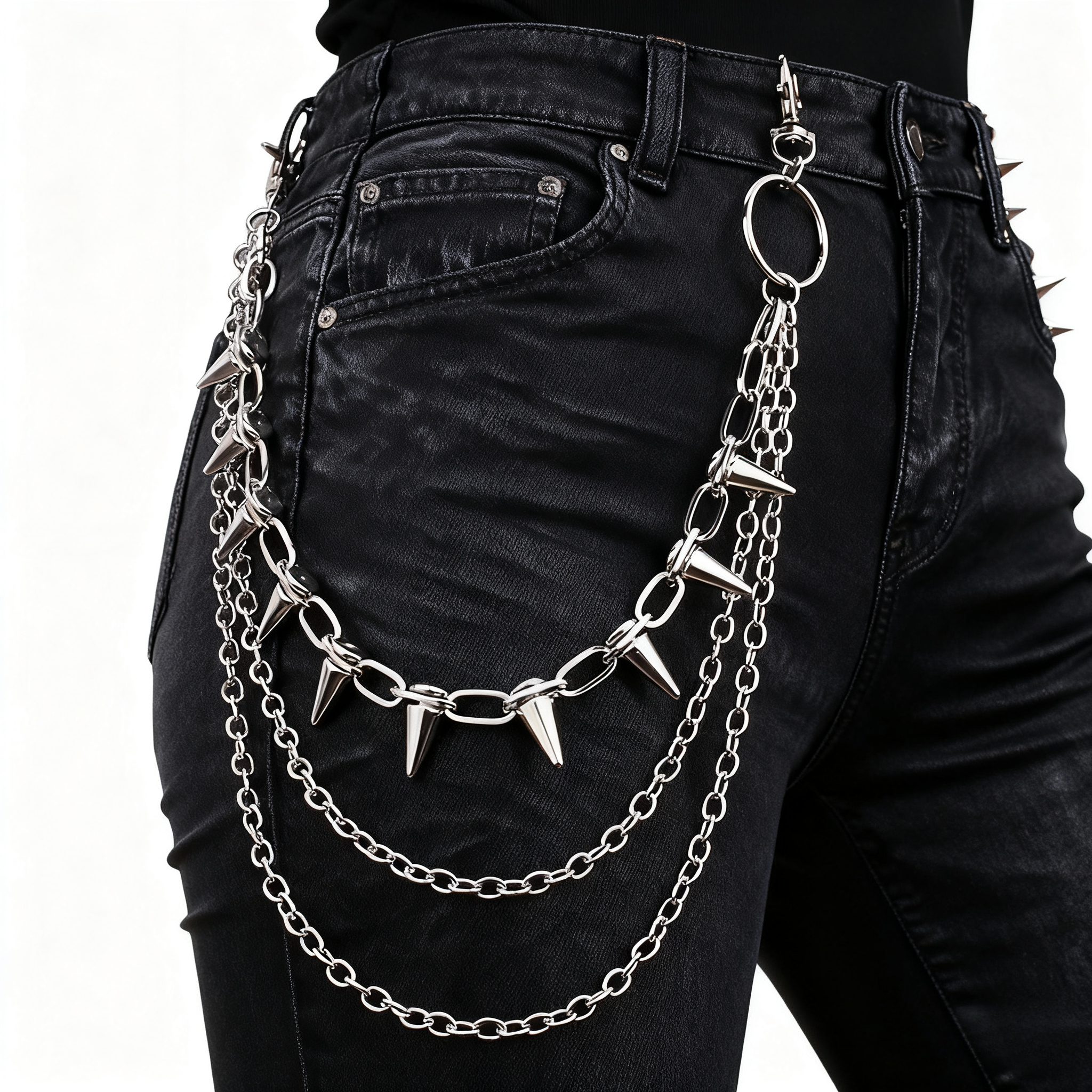 Men Accessories Ring - Unisex Hip Hop Punk Rock Metal