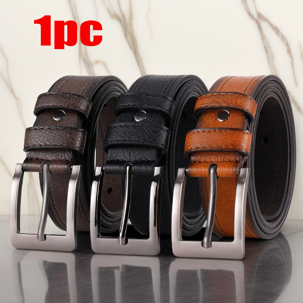 Men Formal Wear With Jeans - 1PCMen's waist belt, available in 3
