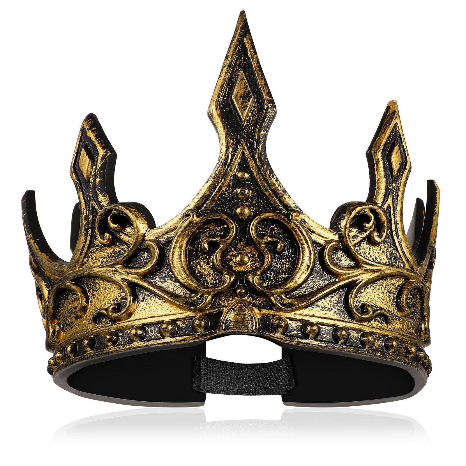 Men'S Vampire Accessories - Crowns King Men Adults Party Costume