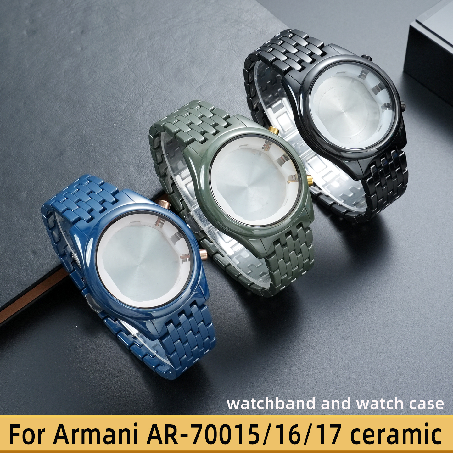 Men'S Accessories Armani - Suitable for Armani AR-70015/AR70016/ar70017 ceramic watchband