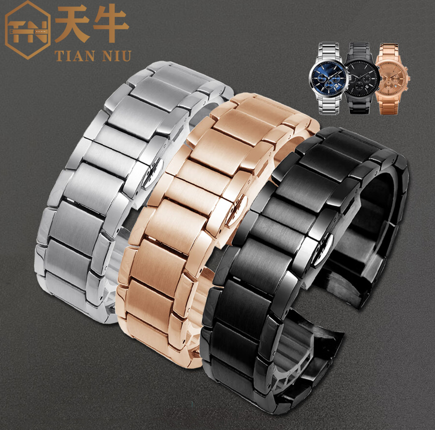 Men'S Accessories Armani - 22mm Bracelet For Armani AR2448 2447