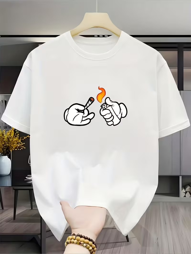 Men Formal Wear Shirts - Men'S Breathable T-Shirt Regular Fit Casual
