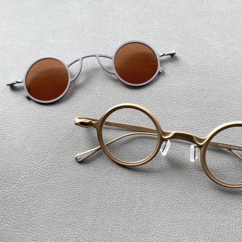 Men Accessories Hk - French Designer Brand Retro Round sunglasses