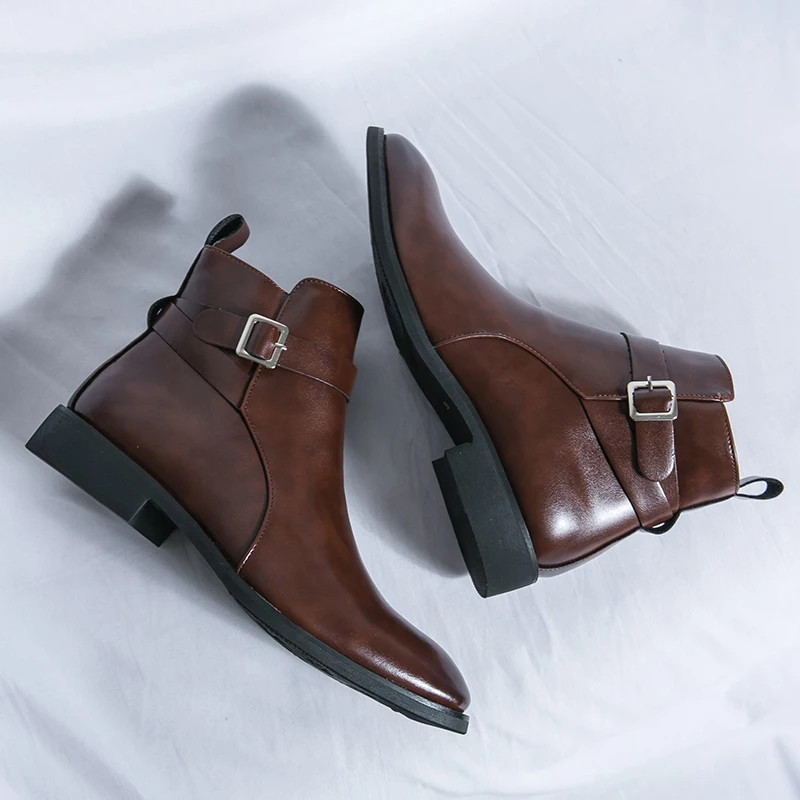Fashion Designer Men's Pointed - Men Formal Wear With Boots recensione e prezzo