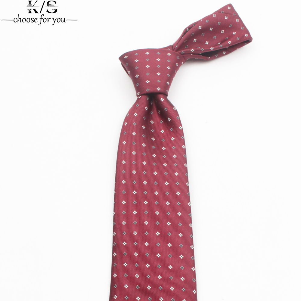 Men's Tie 8cm Stripe Dot Neckt - Men Formal Wear Shirts recensione e prezzo