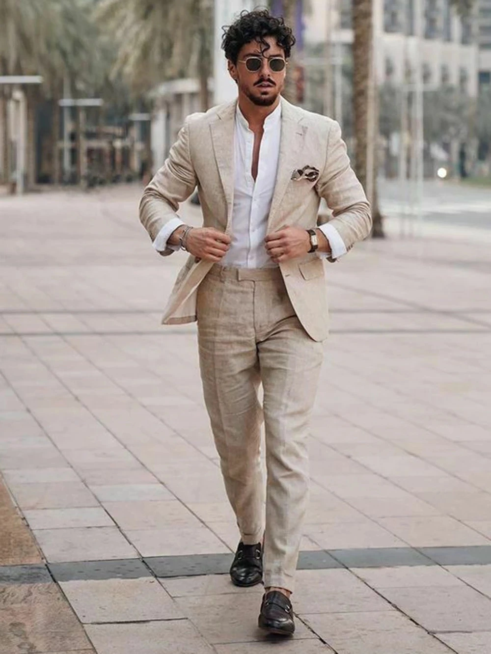 Summer Beach Business Linen Me - Men Formal Wear Pants recensione e prezzo