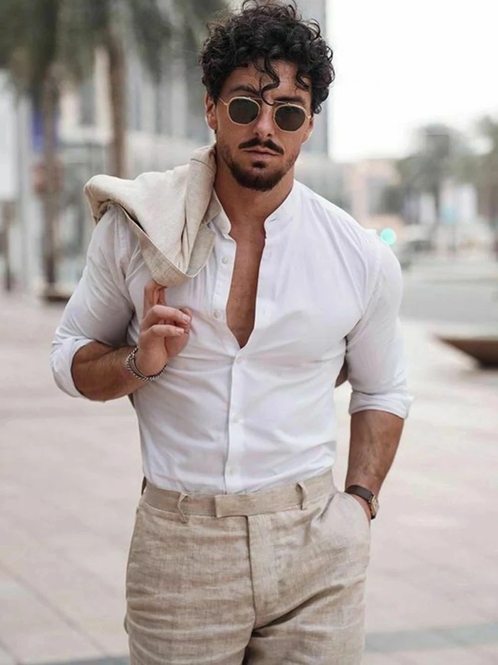 Summer Beach Business Linen Me - Men Formal Wear Pants recensione e prezzo