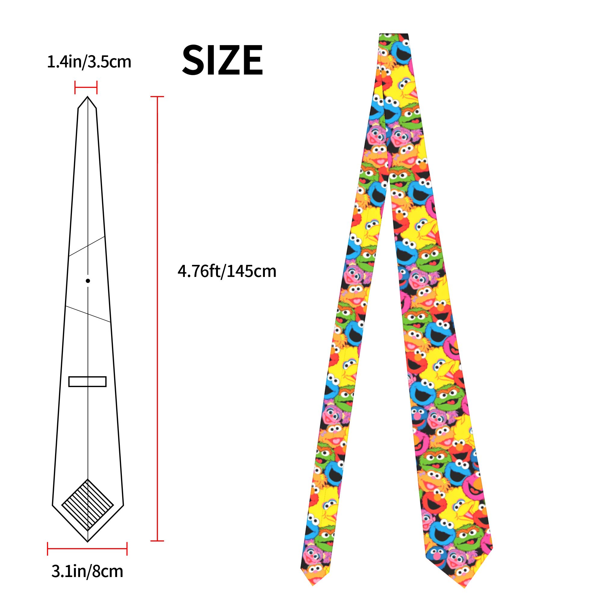 Sesames Streets Cartoon Comedy - Men Accessories For Neck 리뷰 및 가격