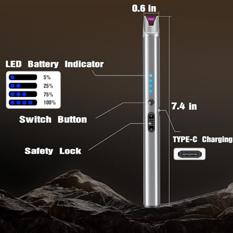 3 Pack Electric Candle Lighter - Lighter Windproof 리뷰 및 가격