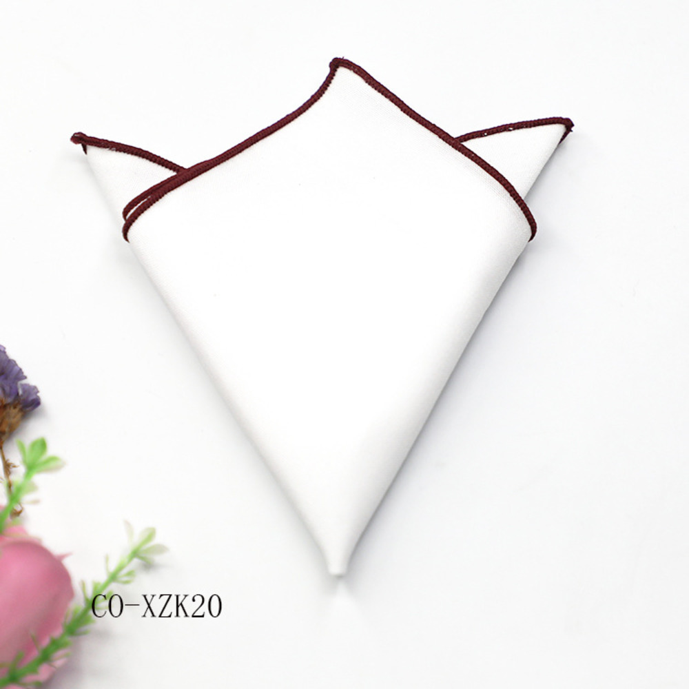 Solid Striped Brown Pocket Squ - Men Formal Wear Wedding recensione e prezzo