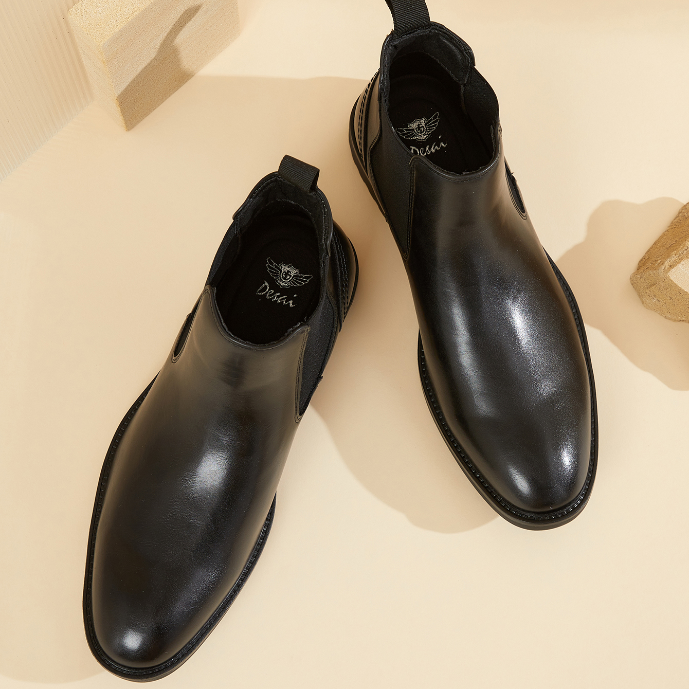 Men Leather Chelsea Boots Slip - Men Formal Wear With Boots recensione e prezzo
