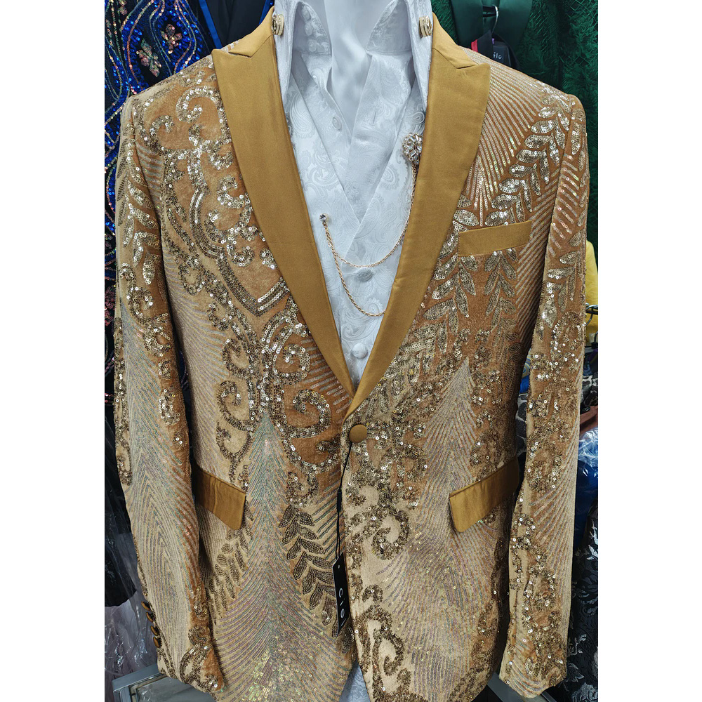 Exquisite Suits Men Sparkly Di - Men'S Formal Wear Attire recensione e prezzo