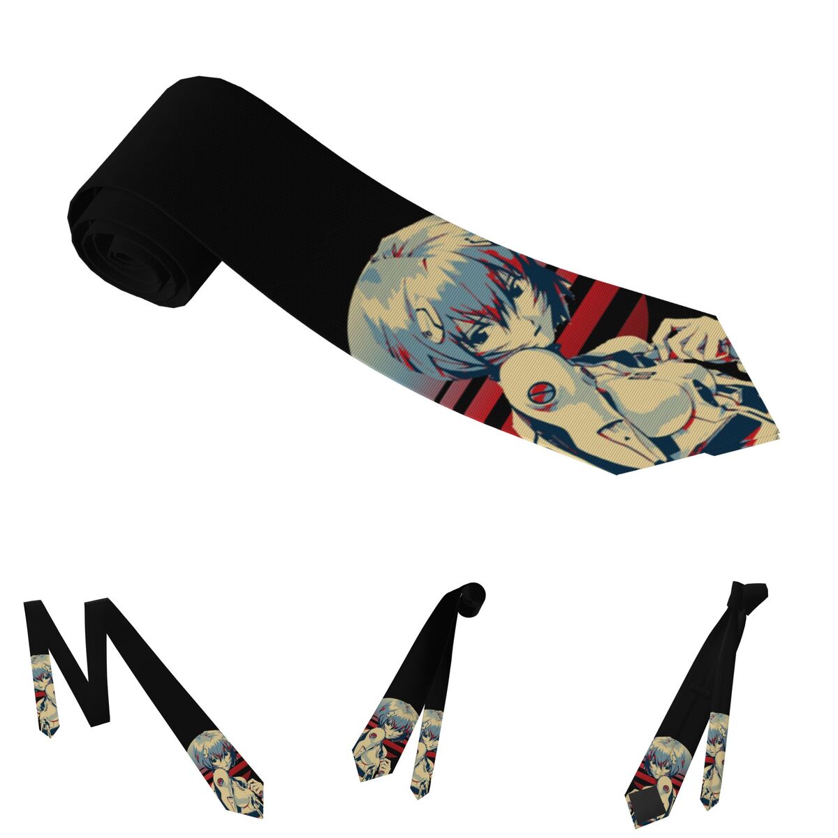 Rei Ayanami Classic Neckties U - Men Accessories For Neck 리뷰 및 가격