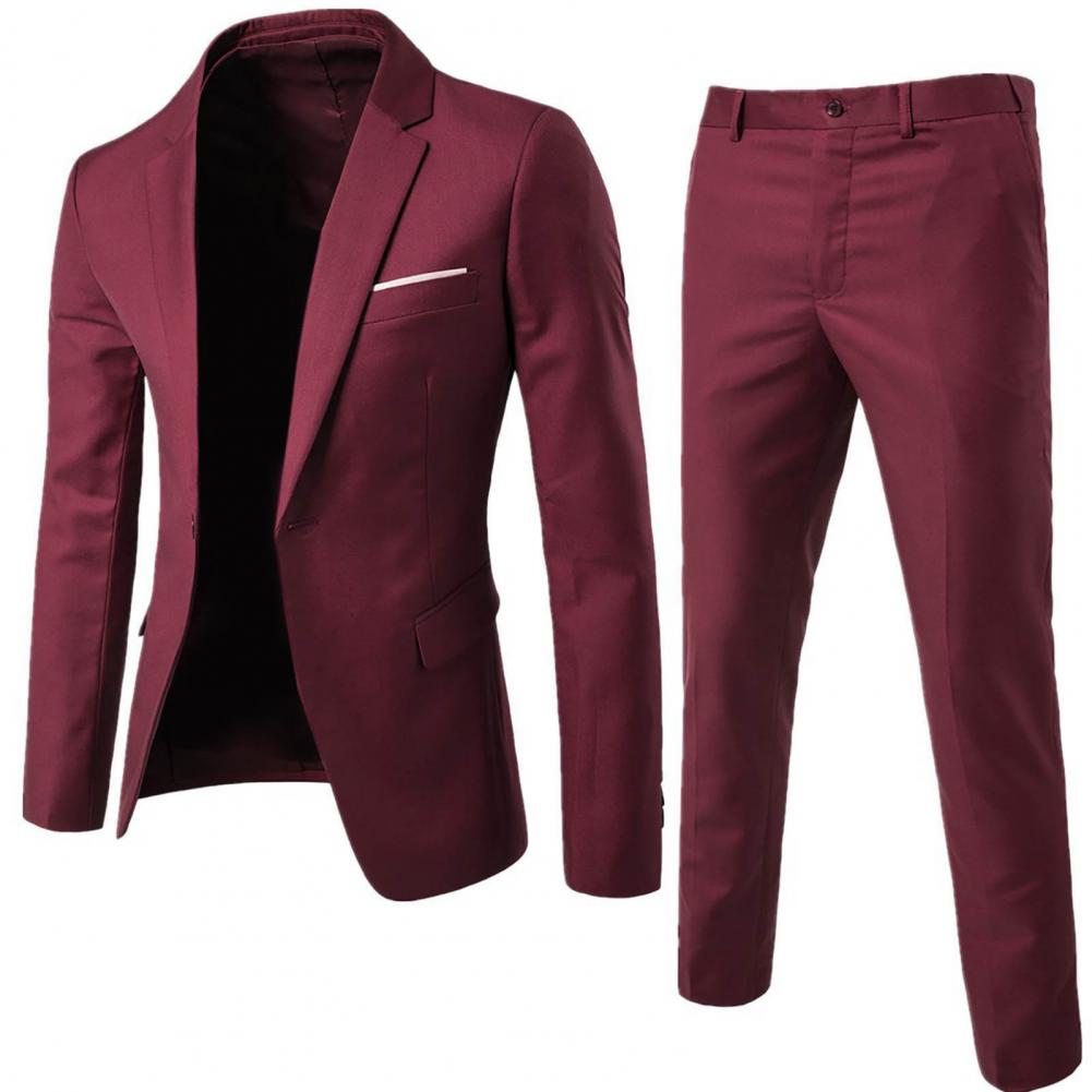 Men Pants Set Groom Wedding Bl - Men Formal Wear Wedding recensione e prezzo