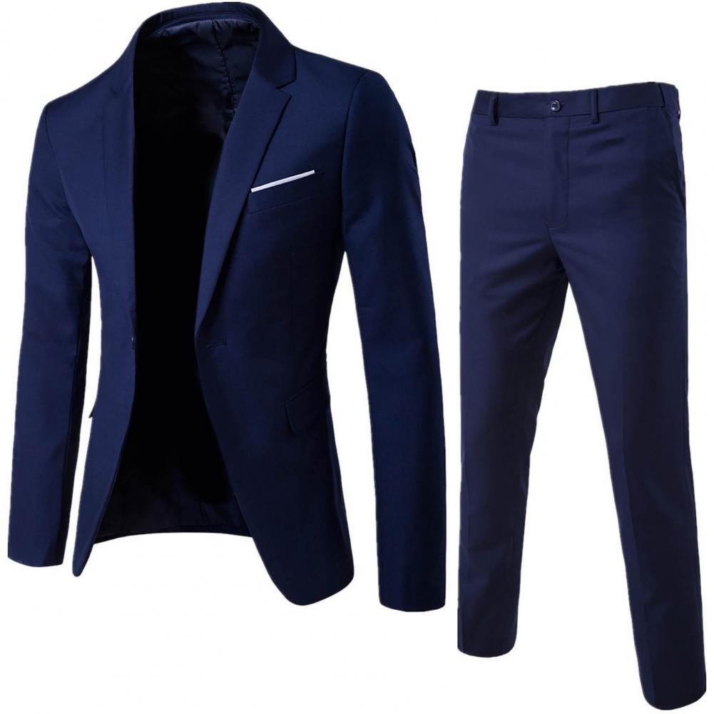Men Pants Set Groom Wedding Bl - Men Formal Wear Wedding recensione e prezzo