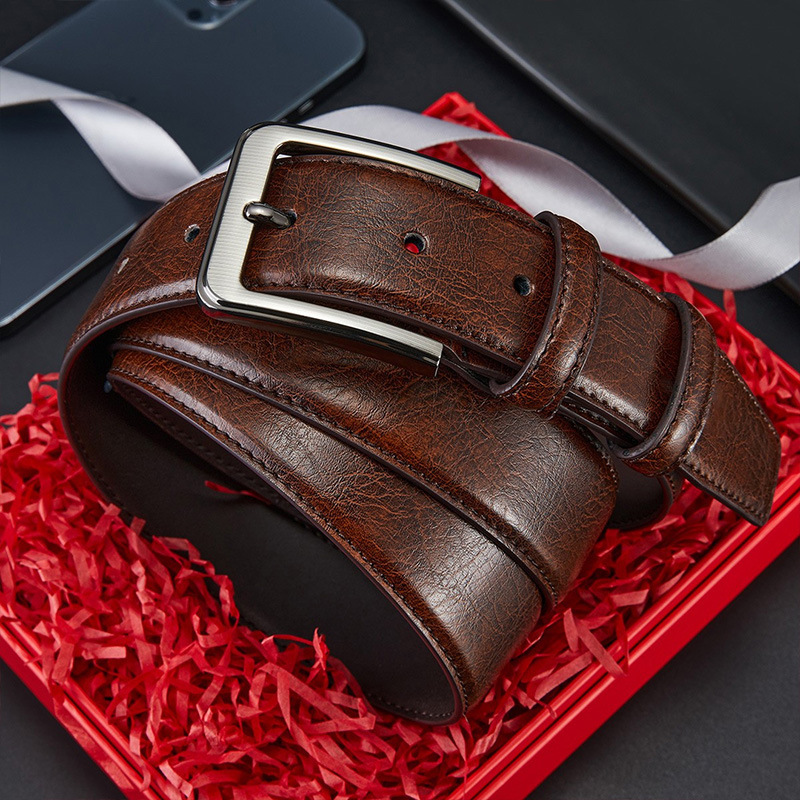 Men Authentic Genuine Leather  - Men Formal Wear With Jeans recensione e prezzo