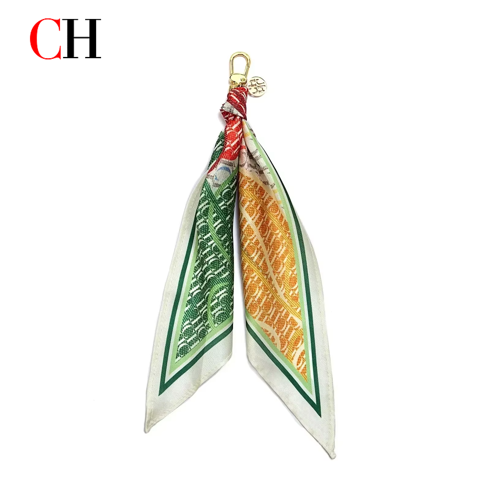 CH Scarf Keychain Bag Charm Mo - Monogrammed Handkerchief recensione e prezzo