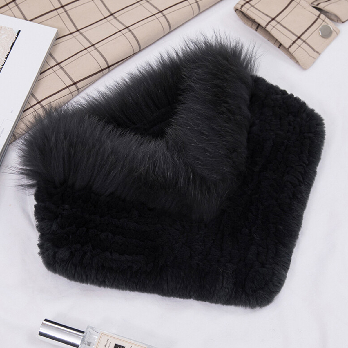 Real Rabbit Fur Scarf Hot Sale - Men Accessories Sale 리뷰 및 가격