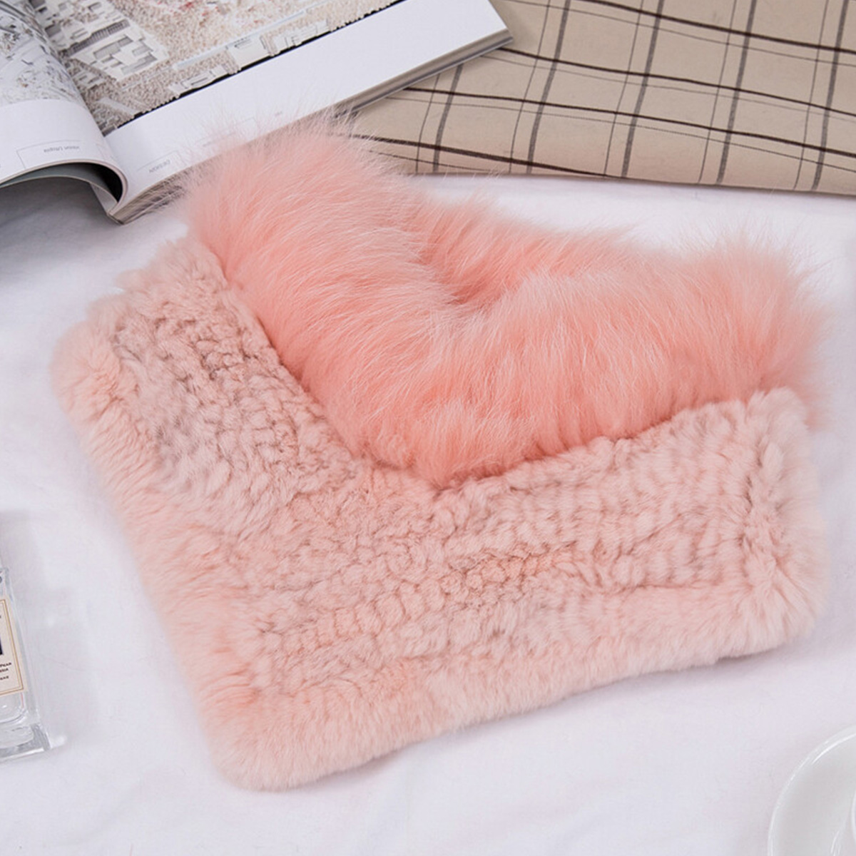 Real Rabbit Fur Scarf Hot Sale - Men Accessories Sale 리뷰 및 가격