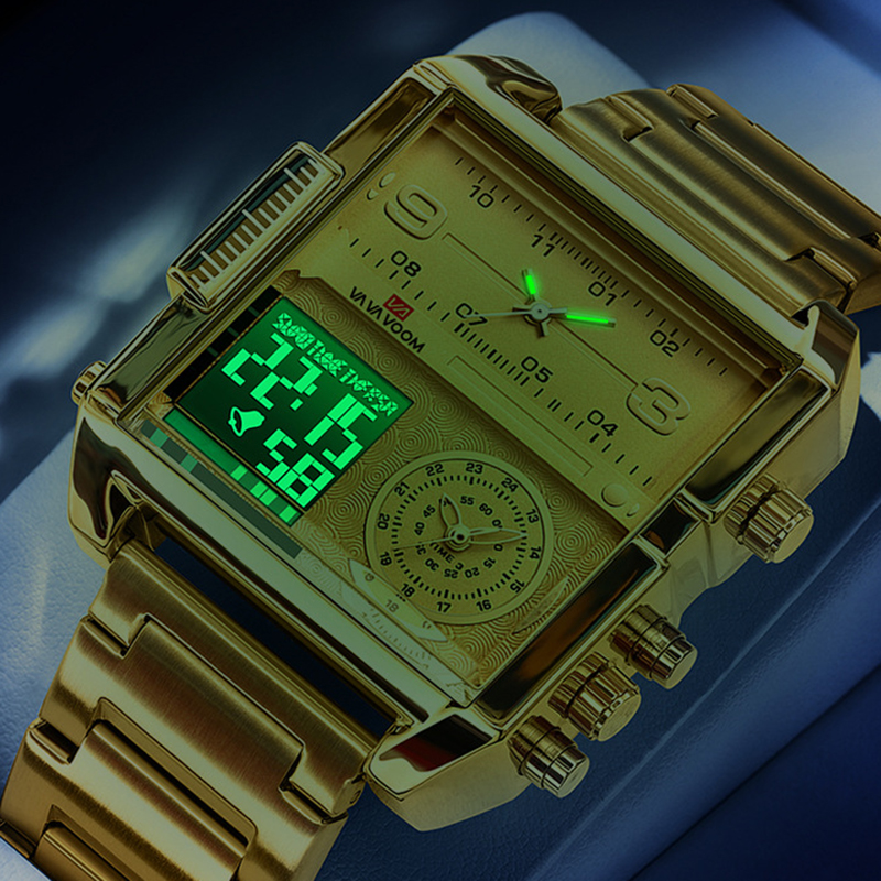 Dual Display Men Sports Watche - Men Accessories For Wrist 리뷰 및 가격