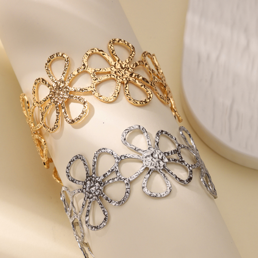 Hollow Flower Jewelry Set for  - Men Accessories Aesthetic 리뷰 및 가격