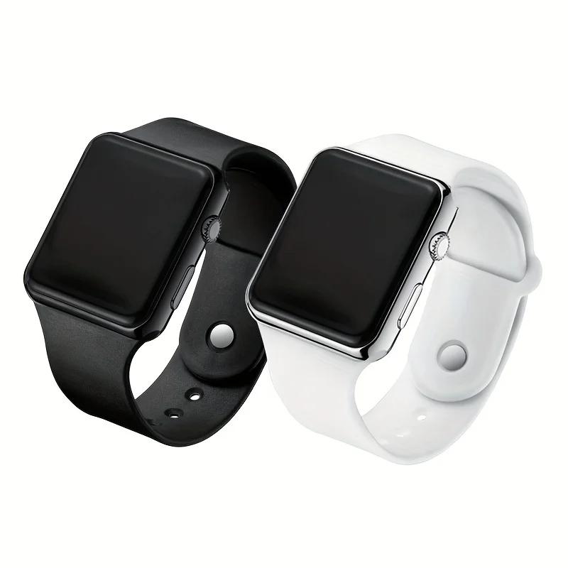 2pcs Couples Watch LED Display - Men Accessories For Wrist 리뷰 및 가격