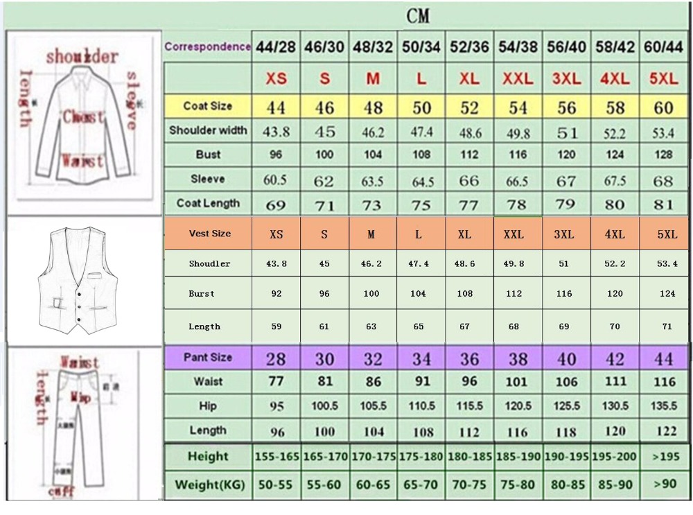 CustomizedTailor Made Men Suit - Men Formal Wear Pants recensione e prezzo