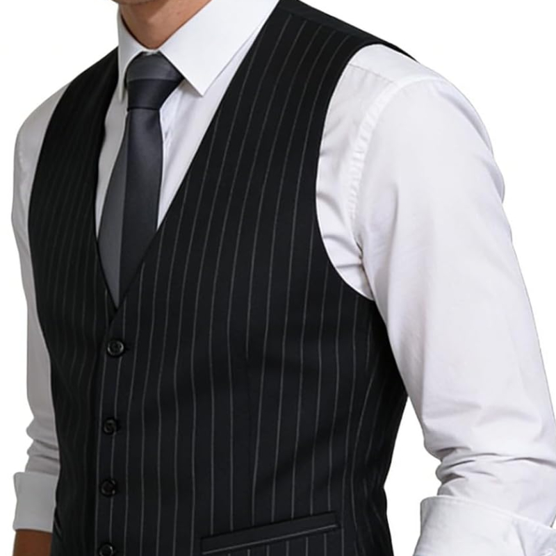 Mens Pinstripe Business Suit V - Men Formal Wear Wedding recensione e prezzo