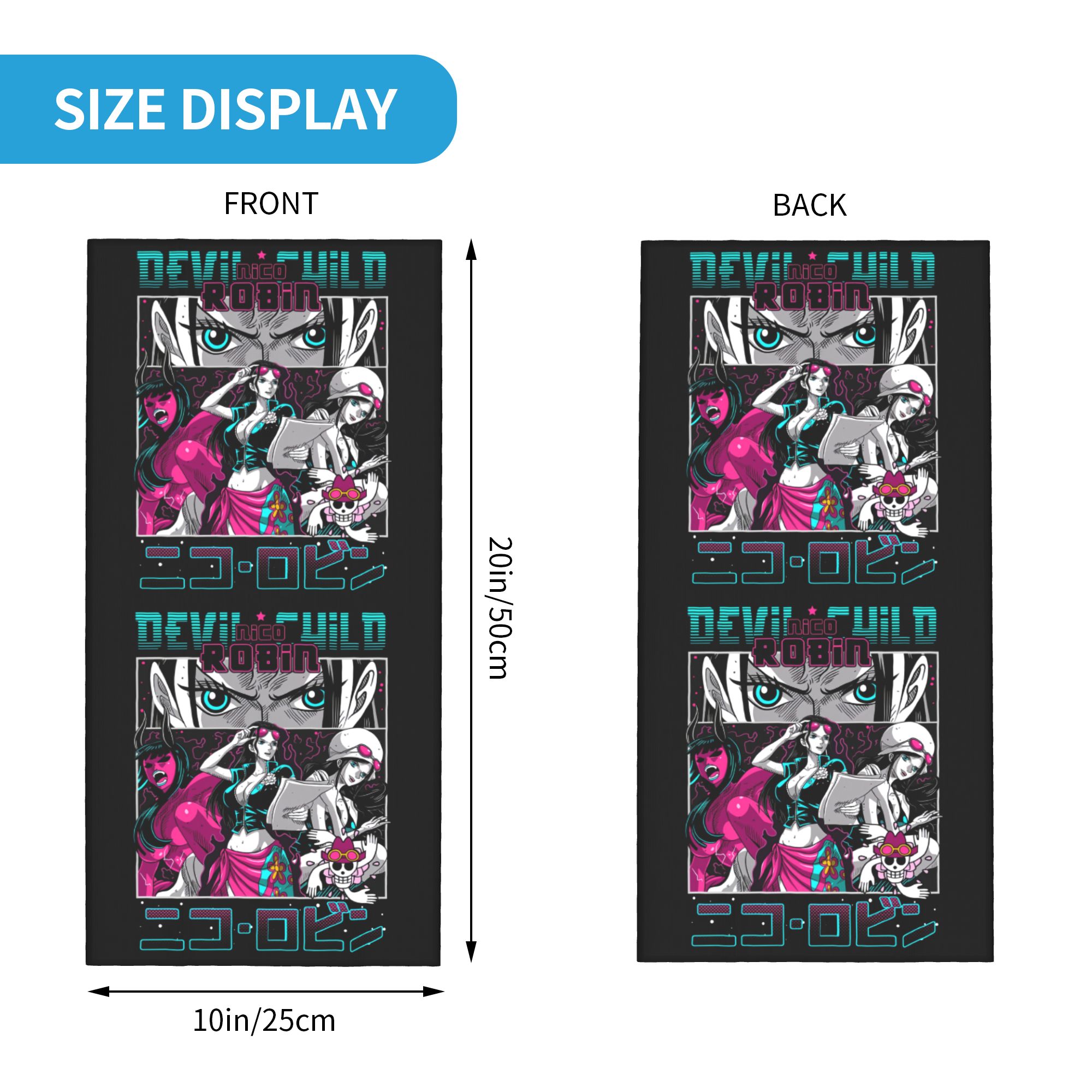 Nico Robin One Piece Devil Chi - Men Accessories For Neck 리뷰 및 가격