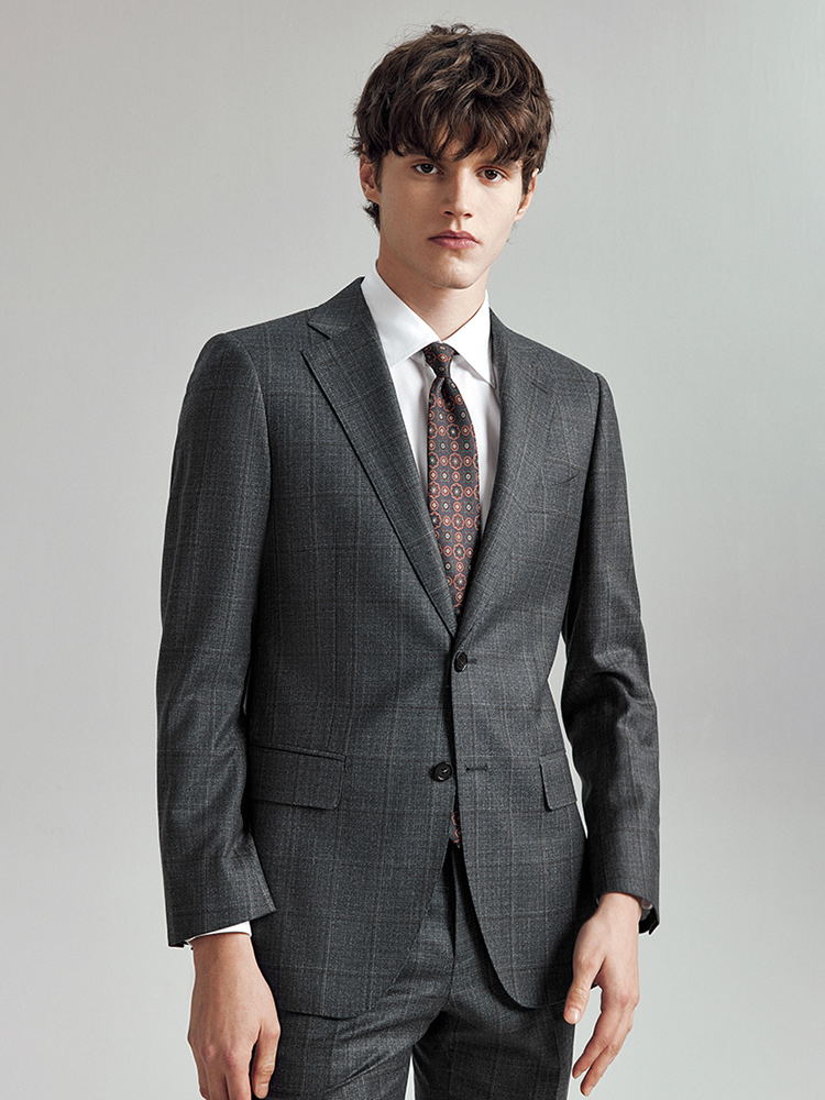 100% Wool Suits For Men Slim F - Men Formal Wear For Summer recensione e prezzo