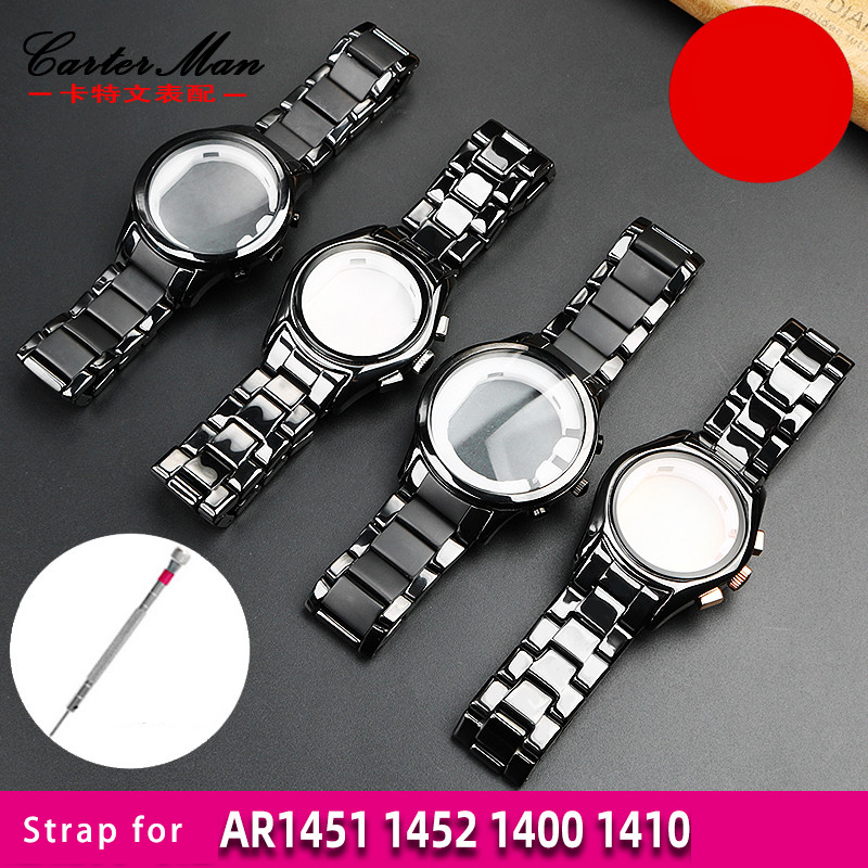 Black ceramic case dial watchb - Men'S Accessories Armani 리뷰 및 가격