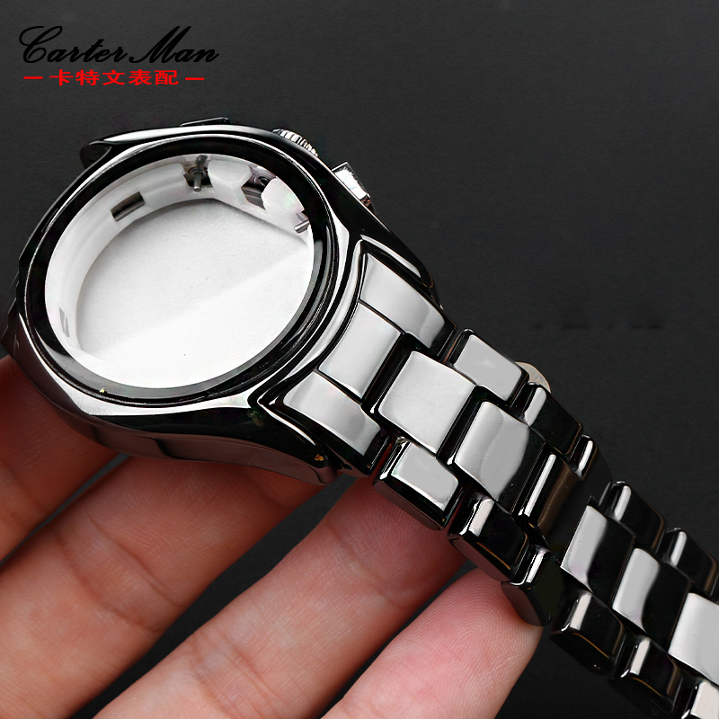 Black ceramic case dial watchb - Men'S Accessories Armani 리뷰 및 가격