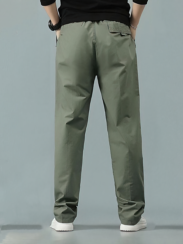 100% Cotton Straight Casual Pa - Men Formal Wear Pants recensione e prezzo