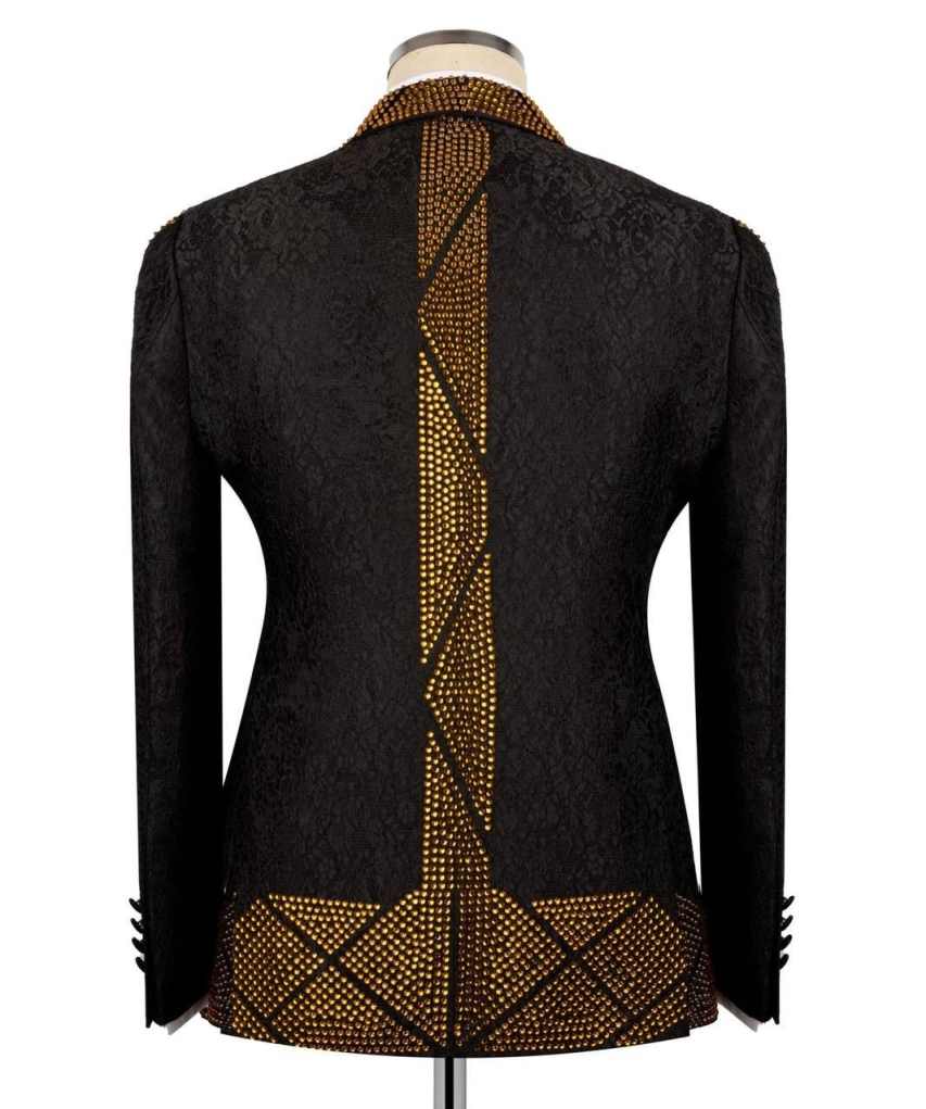 Gold Beads Men Suit Attire For - Men'S Formal Wear Attire recensione e prezzo