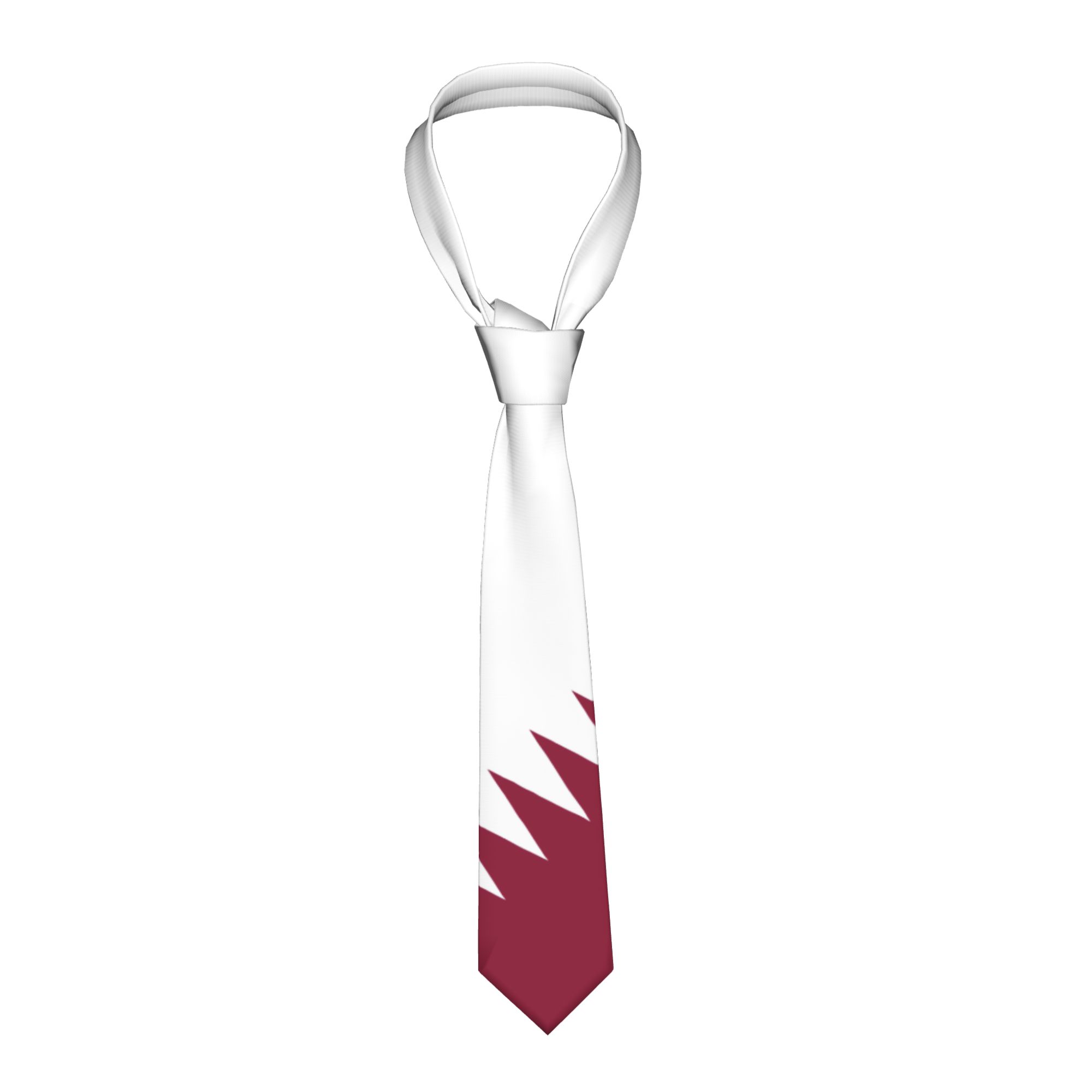 Mens Tie Qatar Flag Emblem Nec - Men Accessories Qatar 리뷰 및 가격