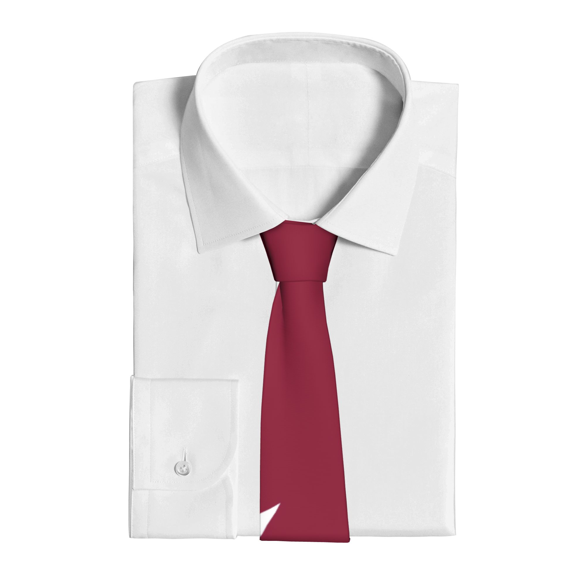Qatar Flag Emblem Tie  Wedding - Men Accessories Qatar 리뷰 및 가격