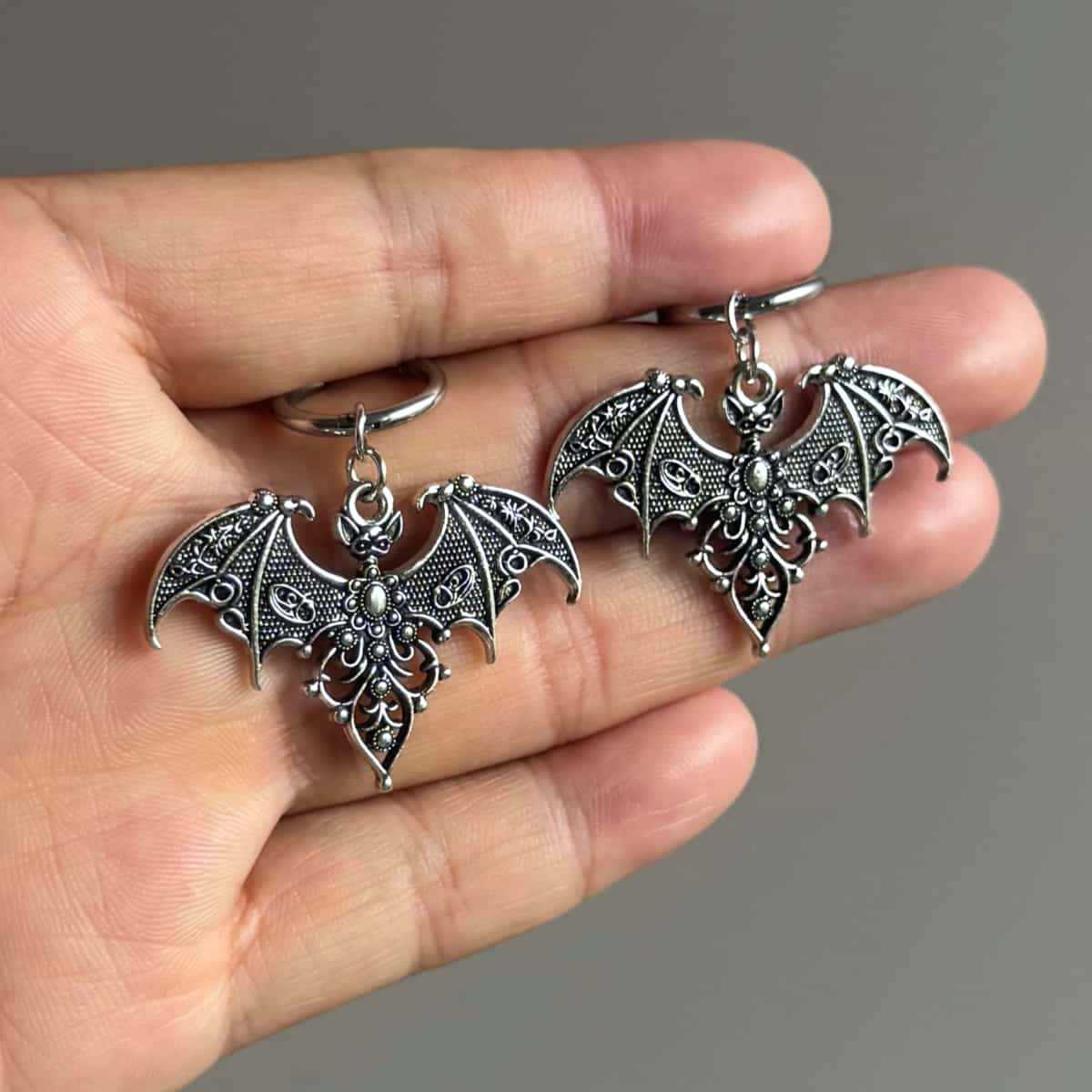 Vampire bat earrings,Gothic je - Men'S Vampire Accessories 리뷰 및 가격