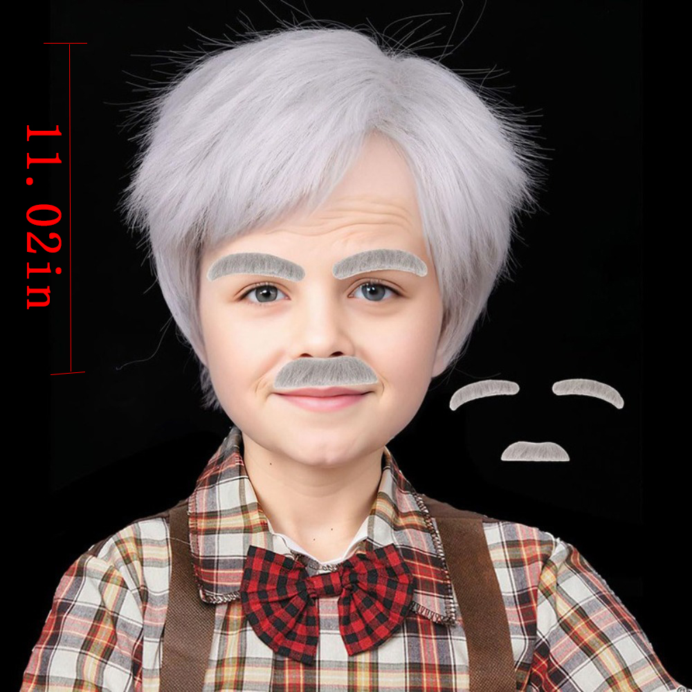 Grandpa Cos Wig Suit Stage Pla - Men'S Accessories Glasses 리뷰 및 가격