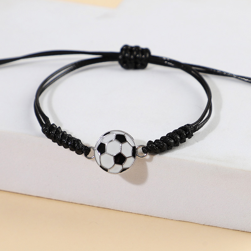 5/10Pcs Hand Woven Football Br - Men Accessories For Wrist 리뷰 및 가격