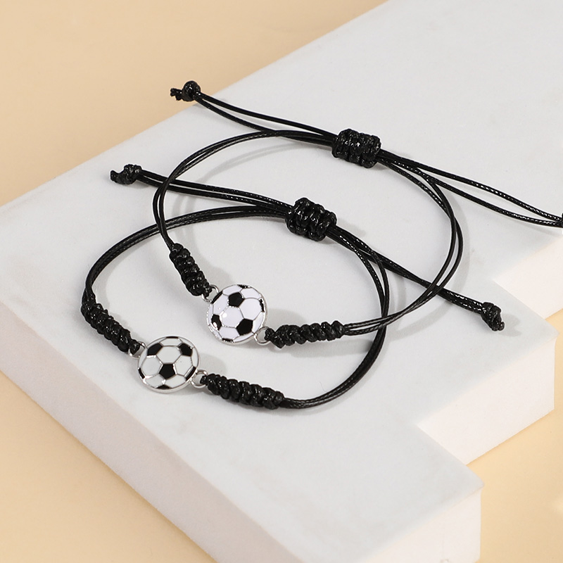 5/10Pcs Hand Woven Football Br - Men Accessories For Wrist 리뷰 및 가격