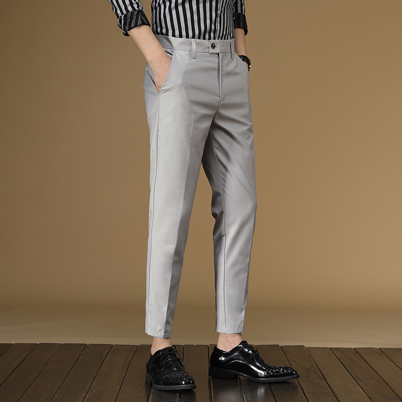 Summer Suit Pants Men Red Blac - Men Formal Wear For Summer recensione e prezzo