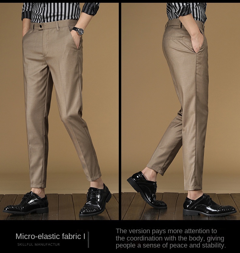 Summer Suit Pants Men Red Blac - Men Formal Wear For Summer recensione e prezzo