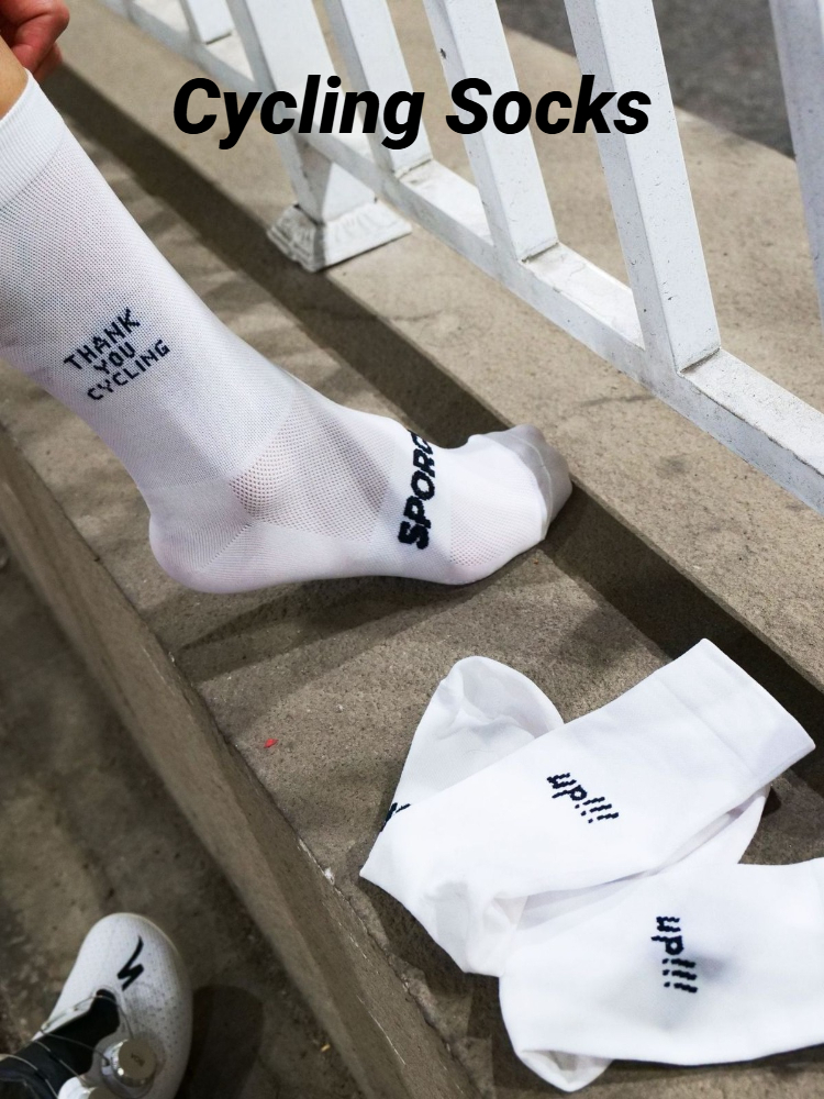 Bicycle Pattern Cycling Socks  - Men Accessories To Wear 리뷰 및 가격