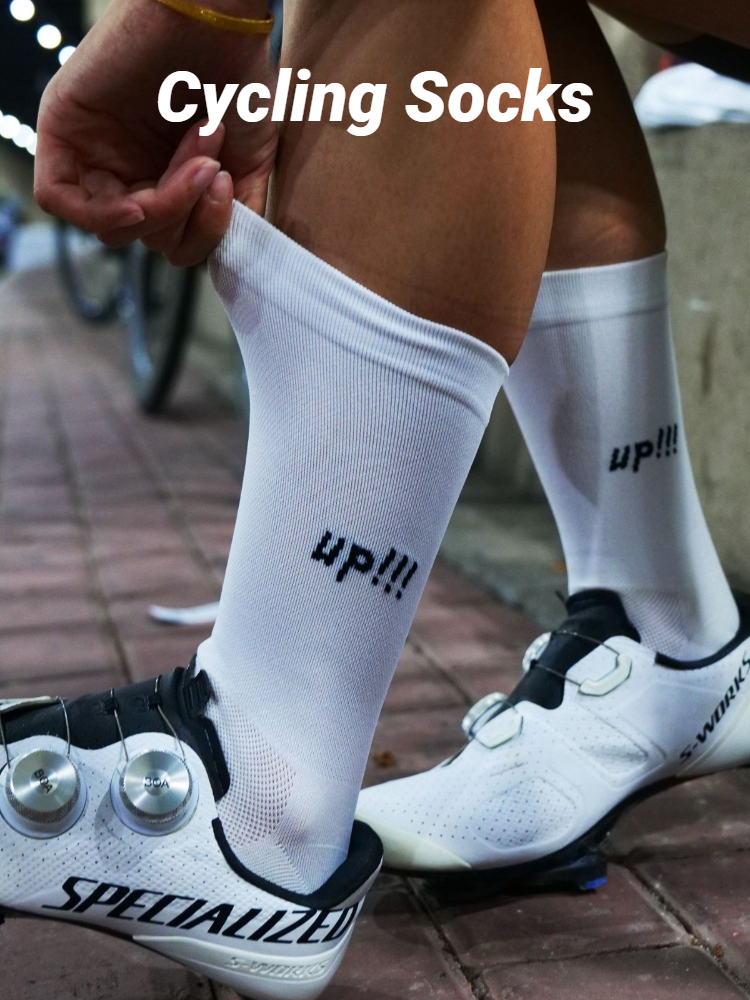 Bicycle Pattern Cycling Socks  - Men Accessories To Wear 리뷰 및 가격