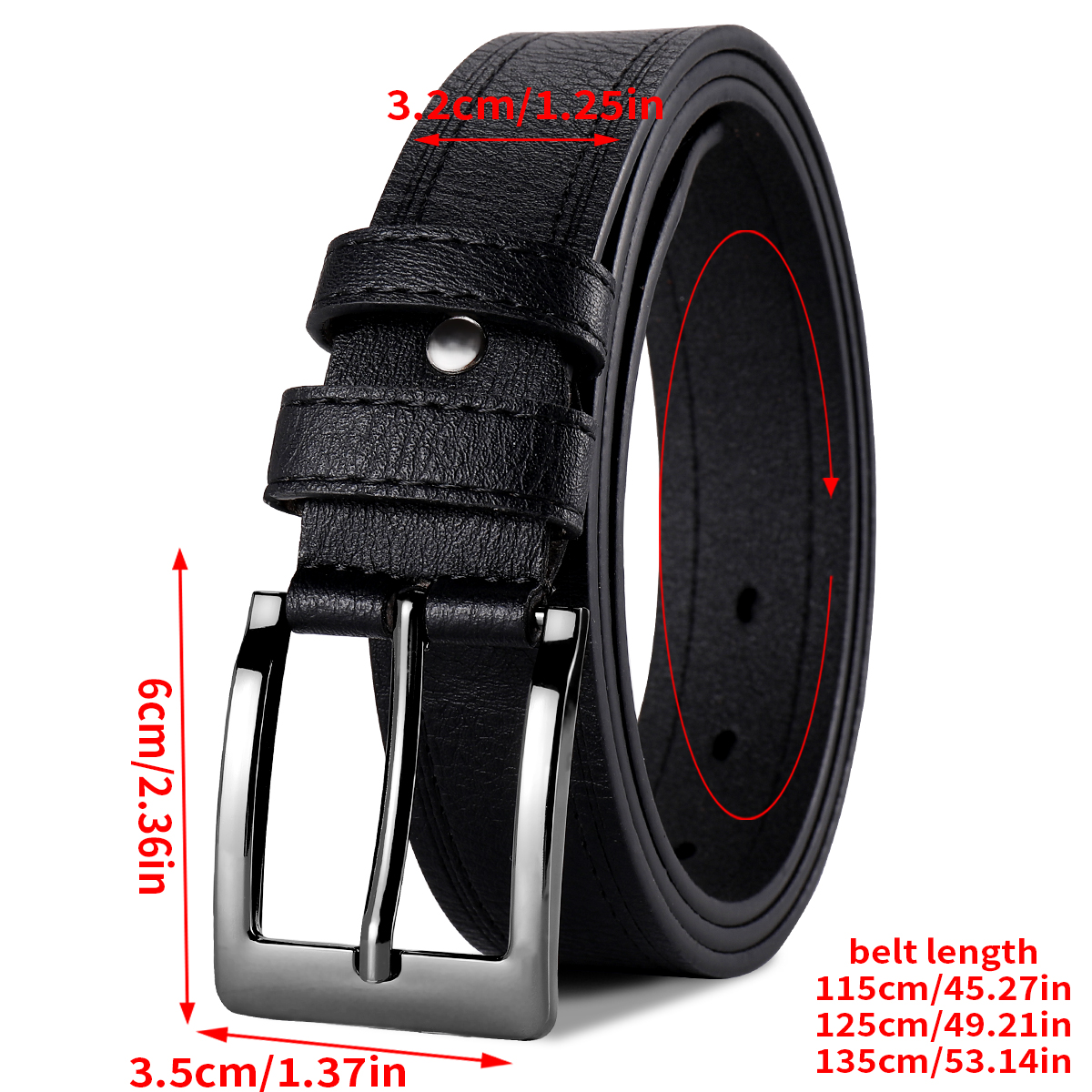 1PCMen's waist belt, available - Men Formal Wear With Jeans recensione e prezzo