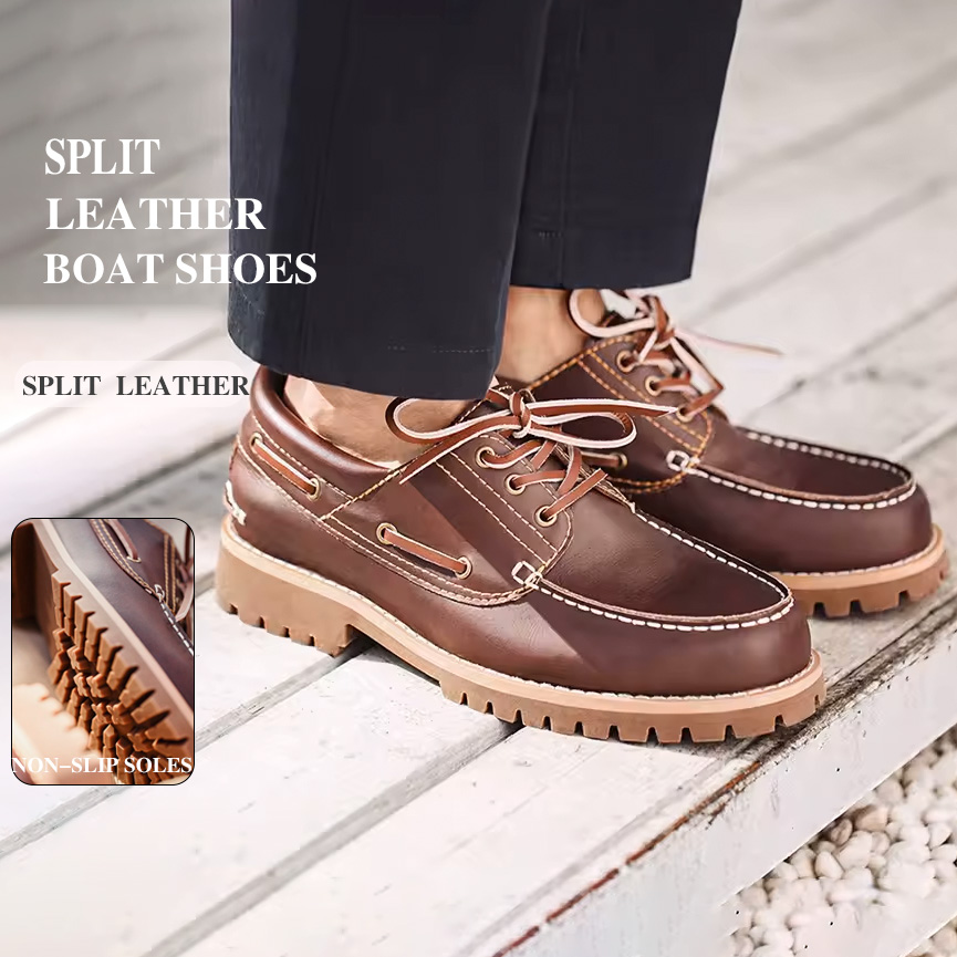Maden Men's Vintage Boat Shoes - Men Formal Wear With Boots recensione e prezzo
