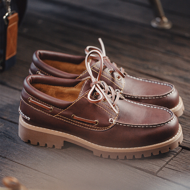 Maden Men's Vintage Boat Shoes - Men Formal Wear With Boots recensione e prezzo