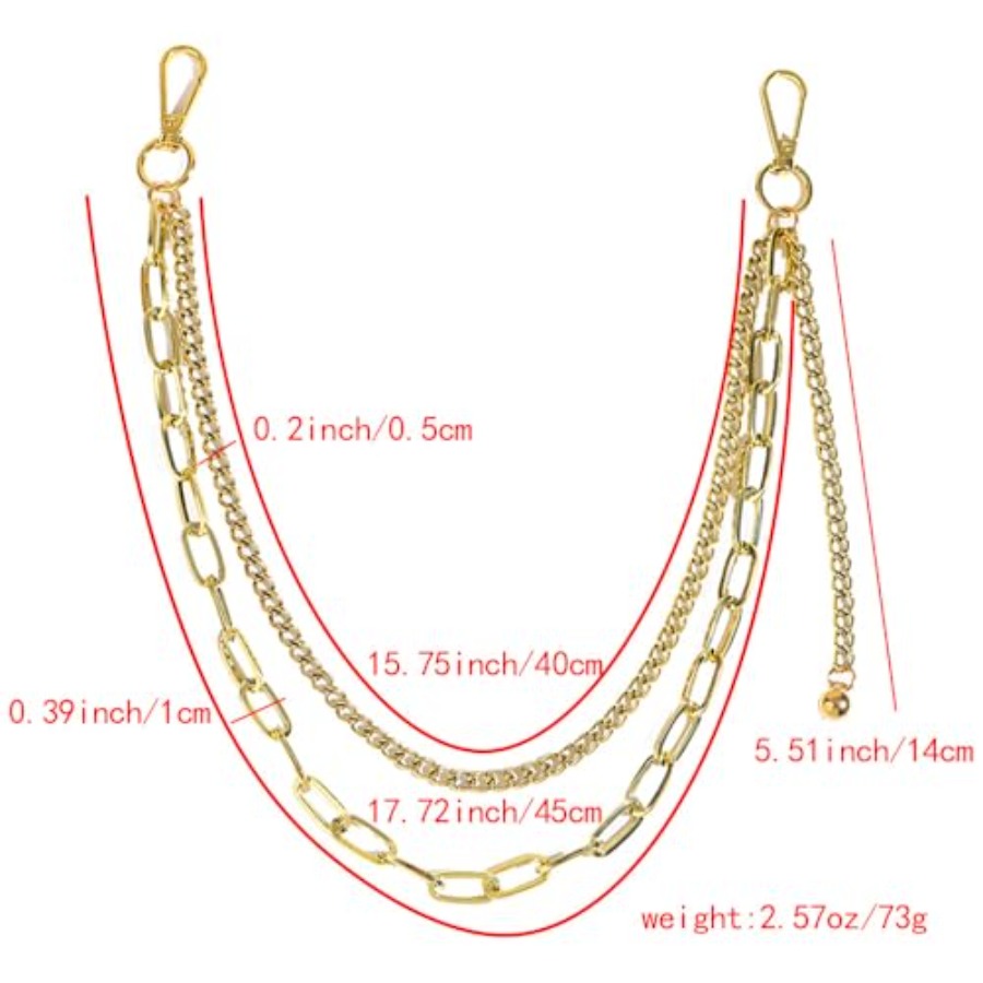 Pants Chain Punk Style Hip Hop - Men Accessories To Wear 리뷰 및 가격